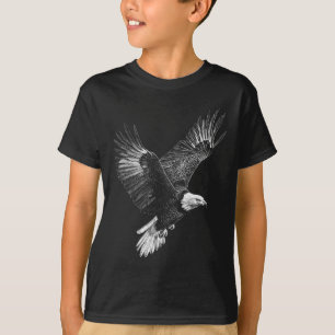 Camiseta Águila Calva 4 De Julio Hombres Mujeres Niños Patr