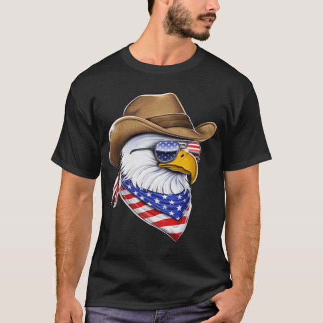 Camiseta Águila calva americana (Anverso)