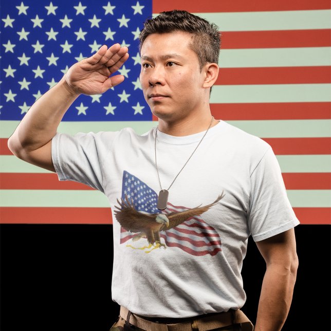 Camiseta Águila calva americana (Subido por el creador)