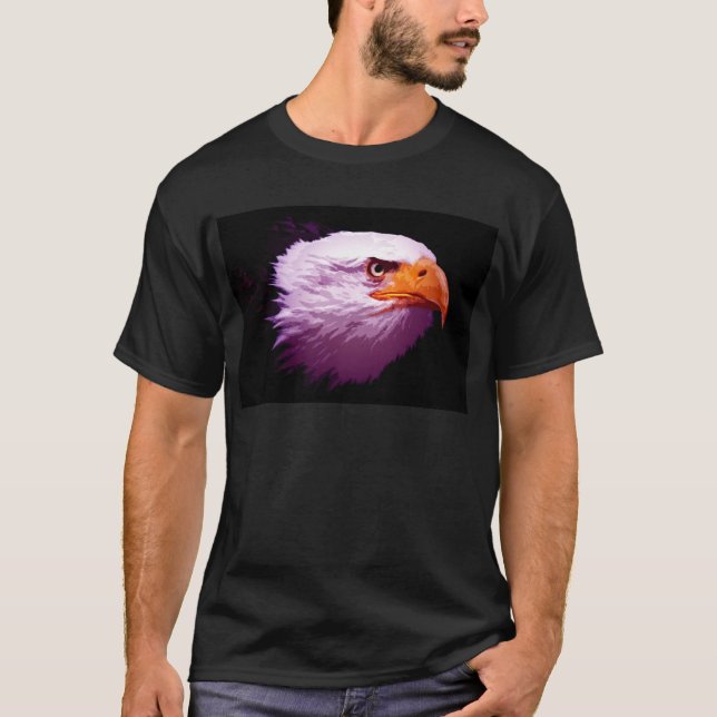 Camiseta Águila calva americana (Anverso)