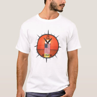 Camiseta Águila calva americana volando "250 años y contand