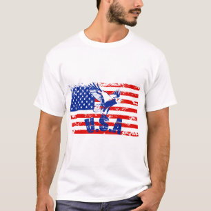 Camiseta águila calva de estados unidos