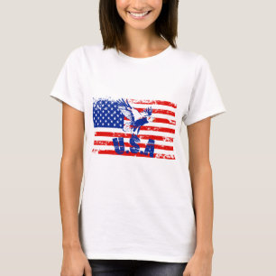 Camiseta águila calva de estados unidos