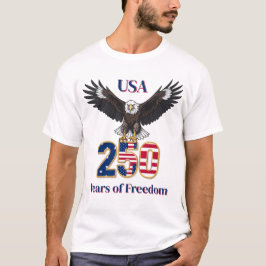 Camiseta Águila Calva del 250 Aniversario de América