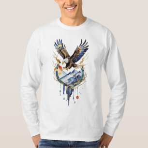 Camiseta Águila Calva Majestuosa – Símbolo de Poder y Liber
