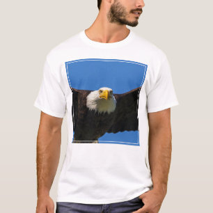 Camiseta Águila calva pasa volando cerca