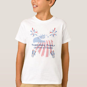 Camiseta Águila calva patriótica América 250º 4 de julio