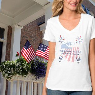 Camiseta Águila calva patriótica América 250º 4 de julio