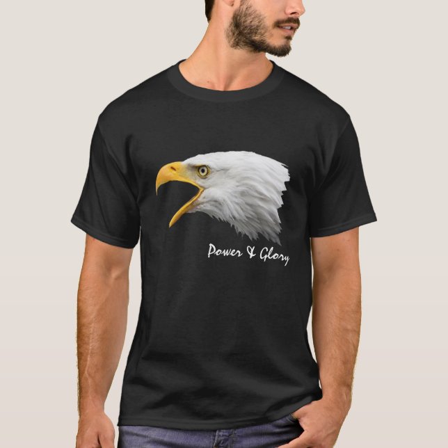 Camiseta Águila calva. Poder y gloria (Anverso)