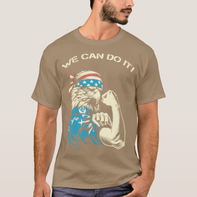 Camiseta Águila calva que podemos hacer parodia (Anverso)