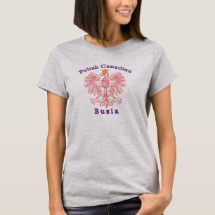 Camiseta Águila canadiense polaca Busia