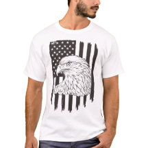 Águila Con Bandera Estadounidense