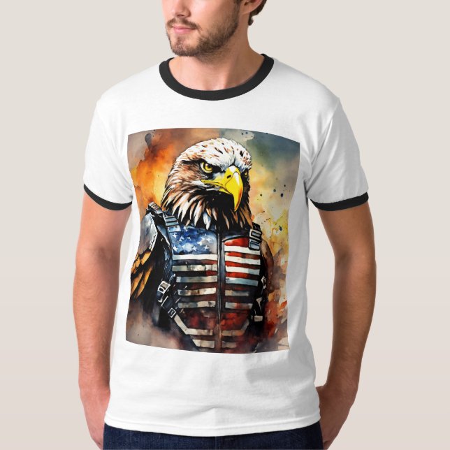 Camiseta Águila de acero: Terminator Guardian (Anverso)