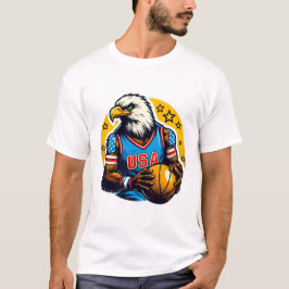 CAMISETA ÁGUILA DE BALA DE BALONCESTO DE LOS EE.UU.