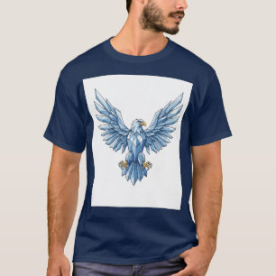 Camiseta Águila de cristal: Alas de la libertad y la ambici