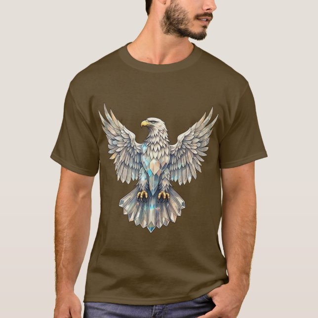 Camiseta Águila de cristal de la libertad - ambición majest (Anverso)