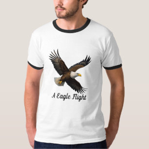 Camiseta Águila de Cristal en Vuelo – Símbolo de Independen