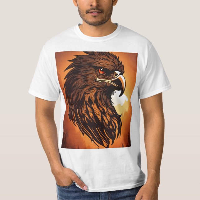 Camiseta Águila de cristal: Espíritu de desatino desatino i (Anverso)