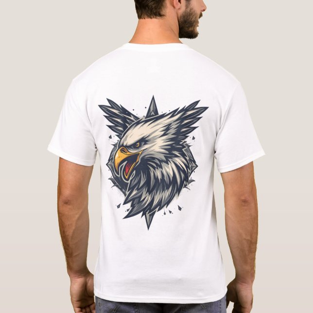 Camiseta Águila de Cristal Feroz (Reverso)