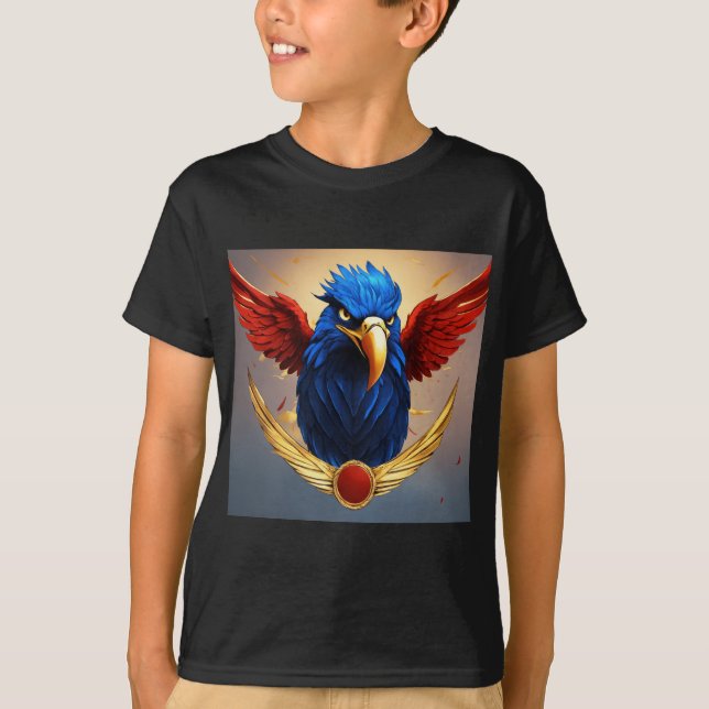 Camiseta "Águila de cristal: símbolo de libertad y ambición (Anverso)
