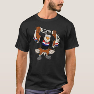 Camiseta águila de Croacia