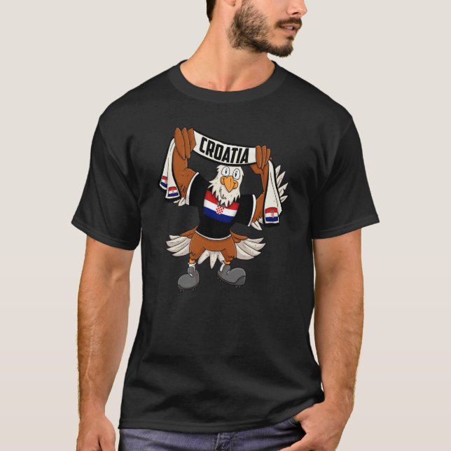 Camiseta águila de Croacia (Anverso)