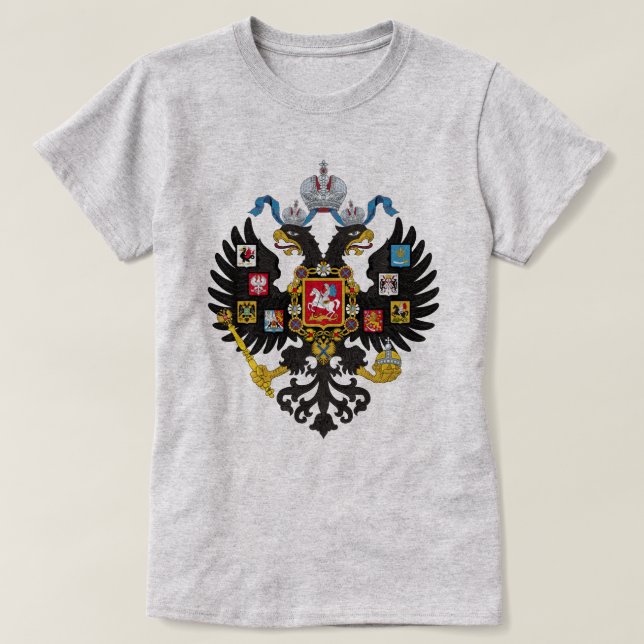 Camiseta Águila de dos cabezas (Diseño del anverso)