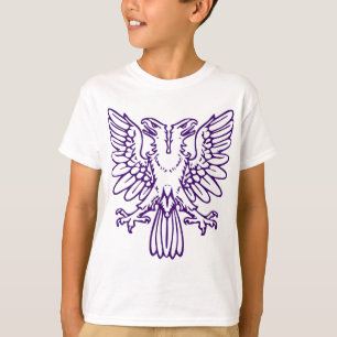 Camiseta Águila de dos cabezas - Púrpura Profundo