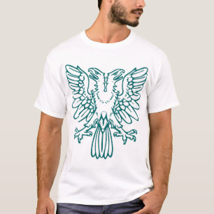 Camiseta Águila de dos cabezas - Verde musgo