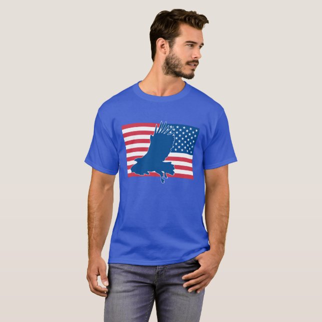 Camiseta águila de EE. UU. (Anverso completo)