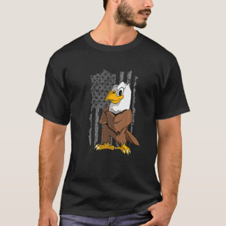 Camiseta Águila de EE. UU. Bandera Americana de EE. UU. 2