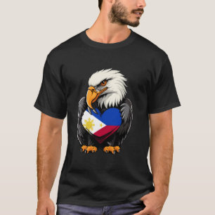 Camiseta Águila de Filipinas Raíces Filipinas Pinoy Pilipin