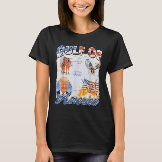 Camiseta Águila De La Bandera Estadounidense 2025 Del Golfo