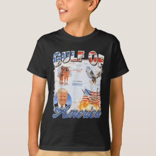 Camiseta Águila De La Bandera Estadounidense 2025 Del Golfo