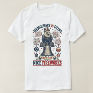 Camiseta Águila de la democracia agonizante Campana de la L