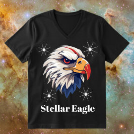 Camiseta Águila de la Nebulosa de Vida Silvestre Galáctica