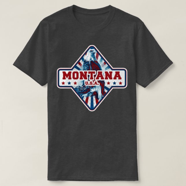 Camiseta Águila de Montana (Diseño del anverso)