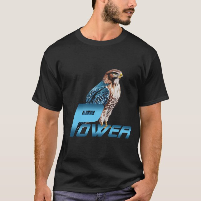 Camiseta Águila de poder (Anverso)