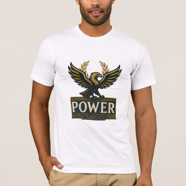Camiseta águila de poder (Anverso)