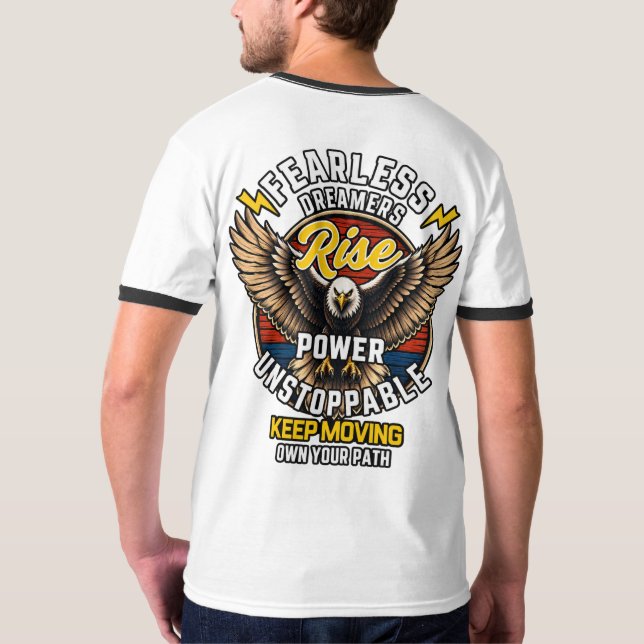 Camiseta Águila de Soñadores Intrépidos (Reverso)