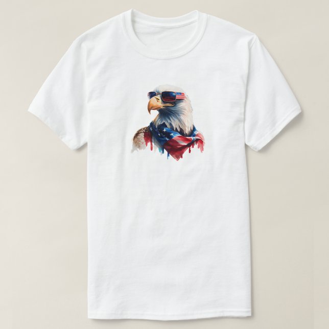 Camiseta Águila del 4 de Julio (Diseño del anverso)