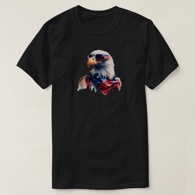 Camiseta Águila del 4 de Julio (Diseño del anverso)