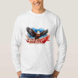 Camiseta Águila del 4 de Julio – Diseño de Arte Patriótico