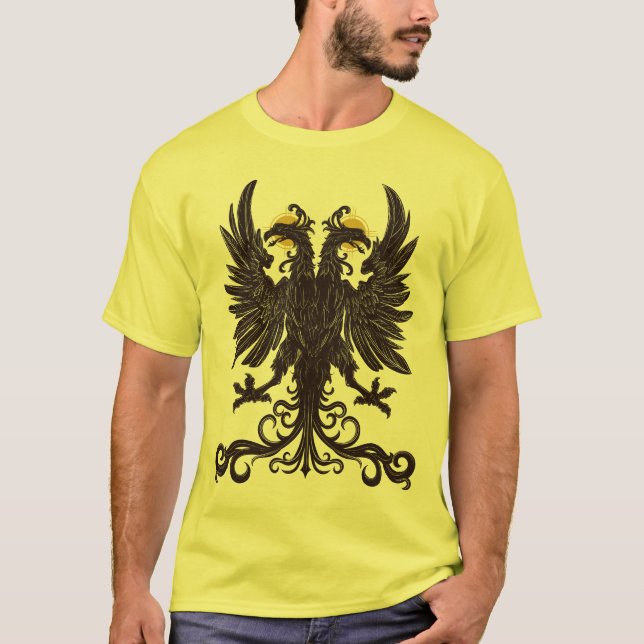 Camiseta Águila del Imperio Romano Santo Eáguila Épica (Anverso)