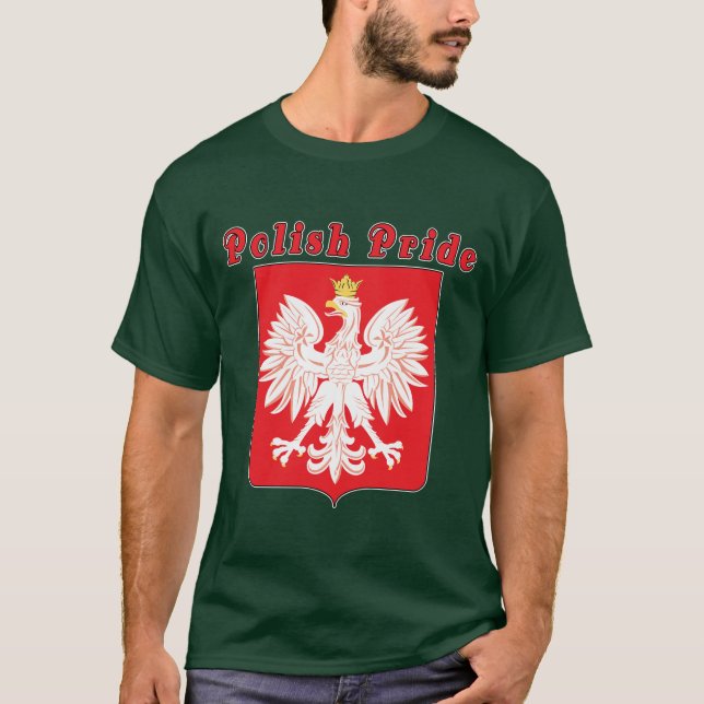 Camiseta Águila del Orgullo Polaco (Anverso)