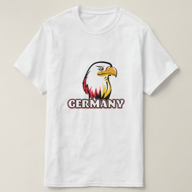 Camiseta Águila dorada alemana (Diseño del anverso)
