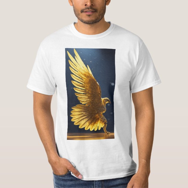 Camiseta Águila dorada: El majestuoso rapero de los cielos (Anverso)