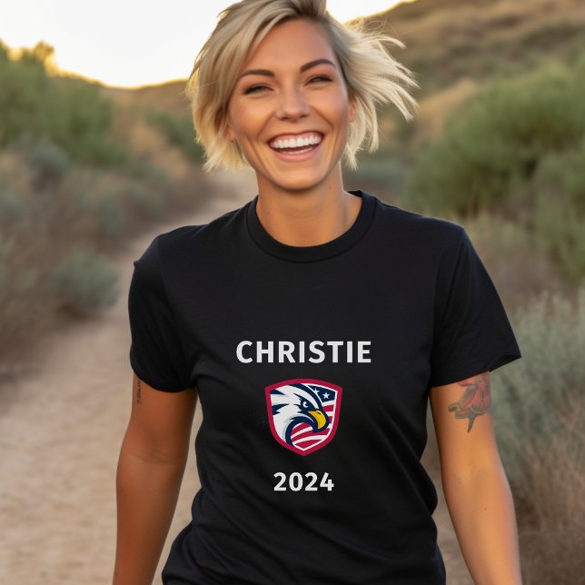Camiseta Águila electoral de Chris Christie 2024, patriota  (Subido por el creador)