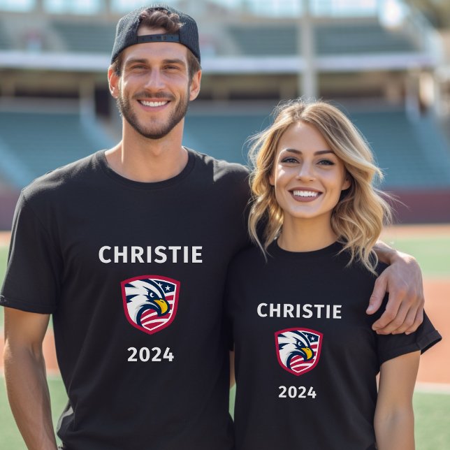Camiseta Águila electoral de Chris Christie 2024, patriota  (Subido por el creador)