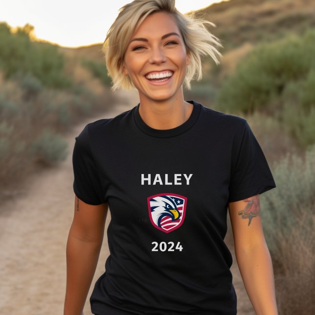 Camiseta Águila electoral de Guay Patriotic Nikki Haley 202 (Subido por el creador)